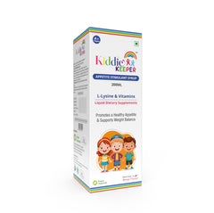 Kiddie Keeper Appetite Stimulant Syrup for Kids (4+ Years) | Natural Appetite Booster & Healthy Weight Gain | 200ml | Free Eco Friendly Bamboo Toothbrush