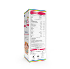 Kiddie Keeper Multivitamin-Multimineral, Iron Syrup for Kids (4+ Years) | Boosts Immunity, Energy & Growth | 200ml | Free Bamboo Toothbrush
