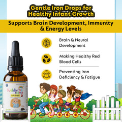 Kiddie KEEPER Iron Drop 30ml Supports Healthy iron levels for infant