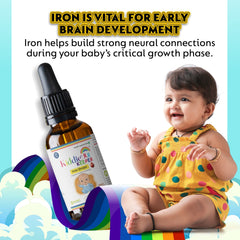 Kiddie KEEPER Iron Drop 30ml Supports Healthy iron levels for infant
